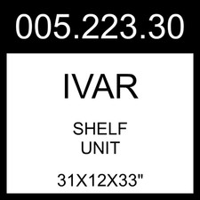 IKEA IVAR Shelf Unit Pine