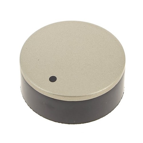 Bouton noir gris 12h - bouton, et