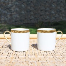 Paire de tasses à café /