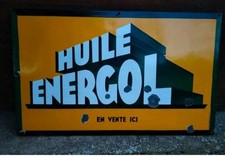 ANCIENNE PLAQUE BP ENERGOL