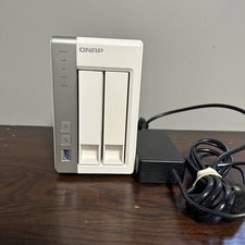 QNAP TS-231P 2-BAY PERSONAL CLOUD NAS BACKUP SERVER WITH POWER SUPPLY- NO HDD