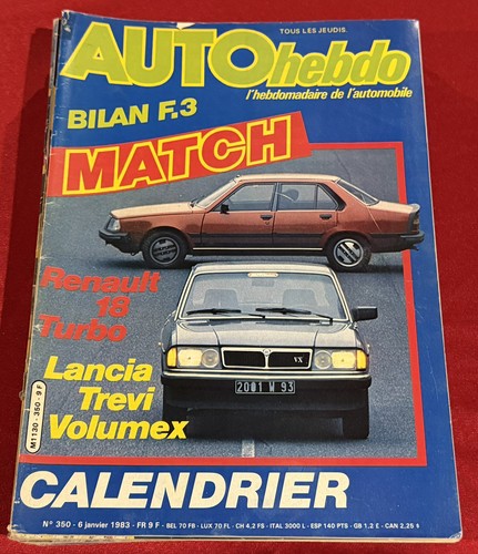 Auto hebdo autohebdo - 350, 6