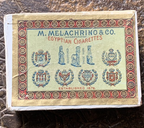Antique cardboard box chrome