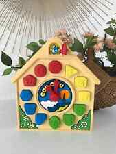 7⚜️ Antique Toy Cuckoo Clock to Learn the Time Vintage Plastic