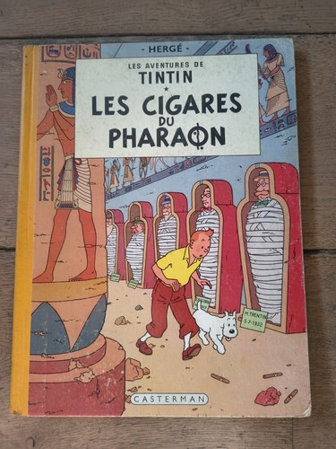 Album tintin les cigares - album,