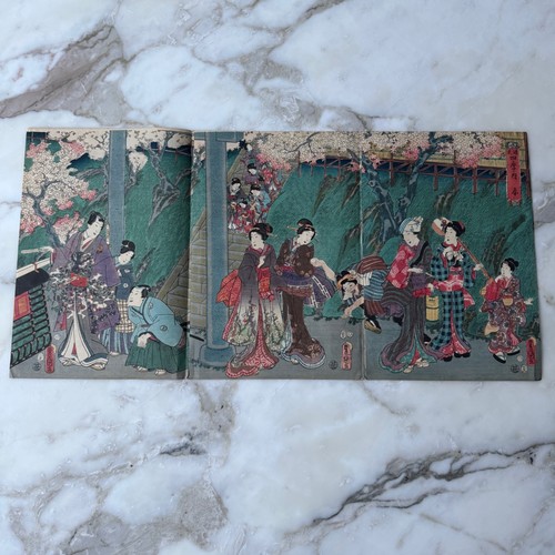 Triptyque genji printemps - genji,