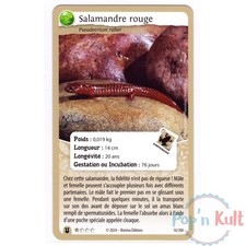 Carte Défis Nature Protect 16/300 Salamandre rouge ★ [FR] Forces de la Nature NM