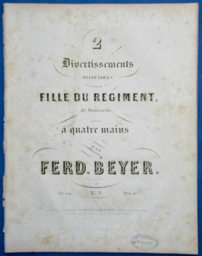 Donizetti fille du - donizetti, la