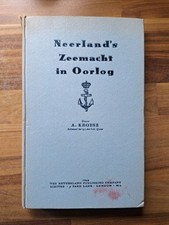 Neerland's Zeemacht In Oorlog Dutch Navy Ww2 H B Book 1944 By Kroese