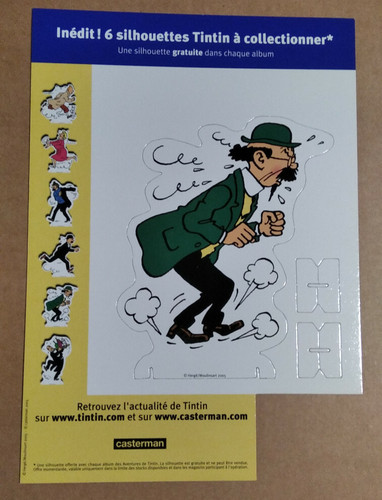 Silhouette tintin professeur - silhouette, ,