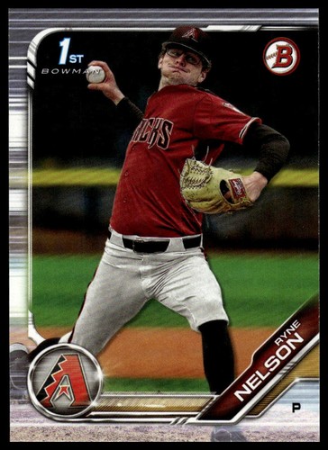 2019 bowman draft - draft, ryne