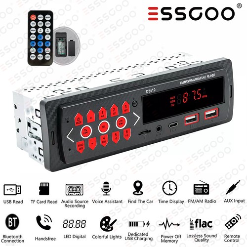 Single din car radio - single, stereo