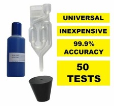 KIT DE TESTEUR DE FUITE DE COMBUSTION CO2 BLOC DE FLUIDE DE TÊTE DE GAZ D'ÉTANCH