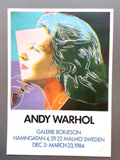 AFFICHE ANDY WARHOL  - GALERIE