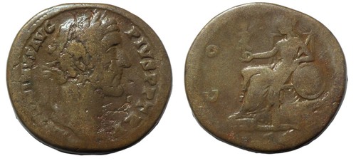 Rare sesterce antonin pieux - sesterce,