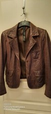 Veste cuir femme 38