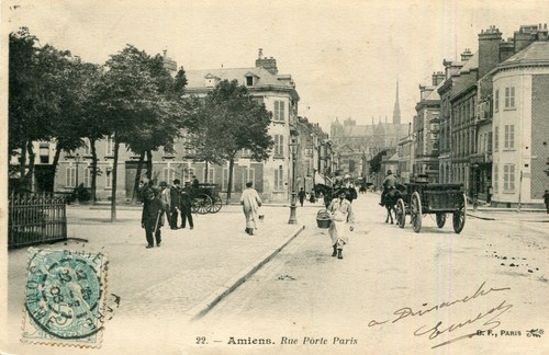 Carte amiens rue - carte,