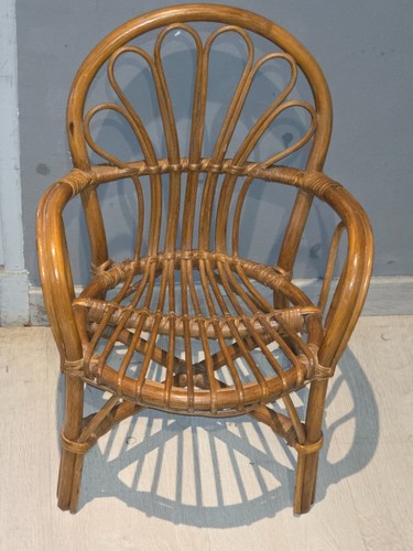 Fauteuil enfant osier - ,