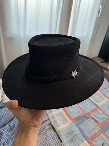 Hats chapeau cowboy cuir - bc,