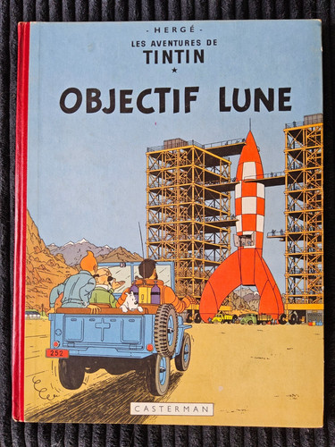 Tintin objectif lune b8 - tintin,