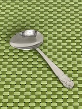 Zilmeta Unknown Pattern Stainless Baby Spoon Rabbit Gero Satin Handle Flatware