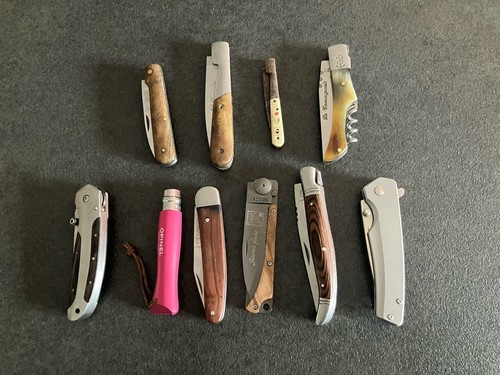 Lot couteaux pliant - 10,