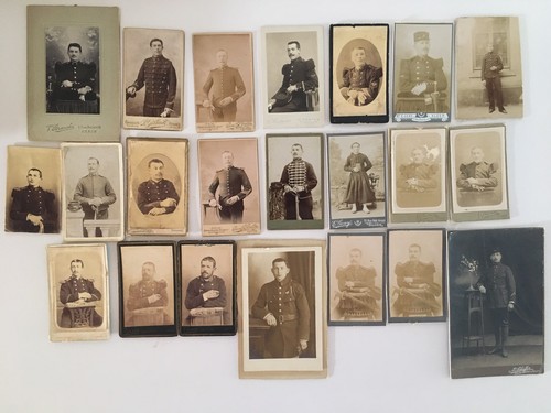 Militaria lot cdv portrait - militaria,
