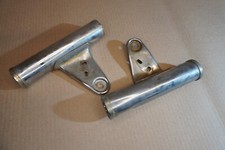 SUZUKI ZR50 ZR 50 1981 model set of front headlight mounts brackets dent