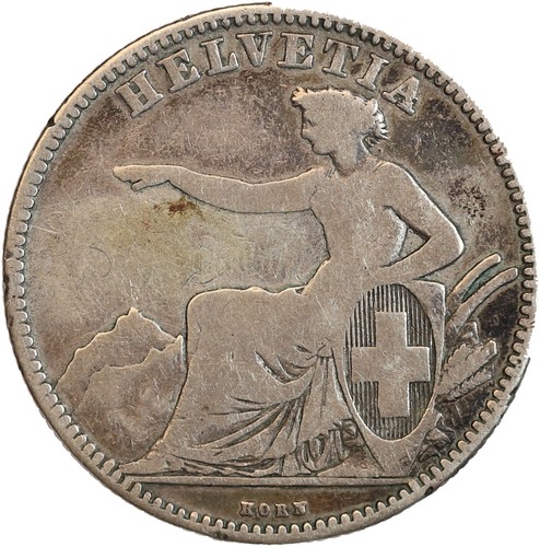 Francs suisse argent - -,