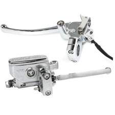 chrome 1 Paire 1" 25mm Moto