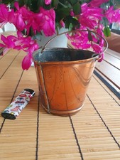 Petit Seau ancien en cuivre Vintage 