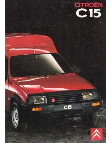 Brochure citroen c15 - brochure,
