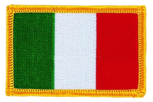 Patch écusson brodé drapeau - écusson,