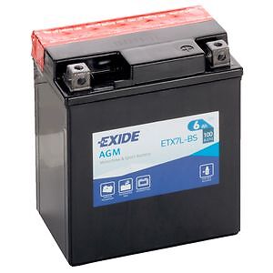 Batterie moto etx7l exide - moto,