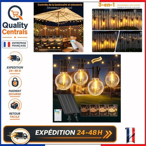 Guirlande lumineuse solaire - , 20