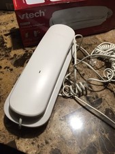 Vtech CD1103 Standard Phone - White - 1 x Phone Line - Trim style