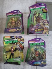 4 figurines tortue ninja en