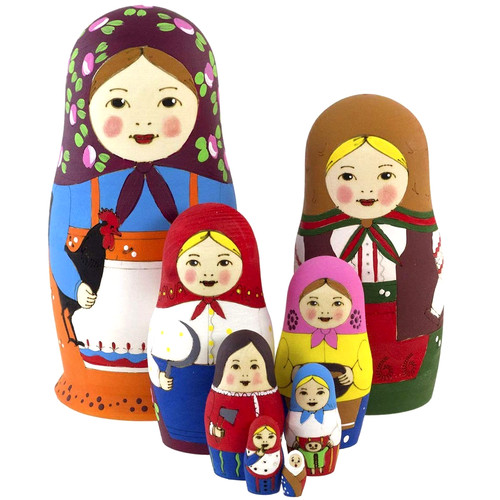 Poupee russe classique - russe,