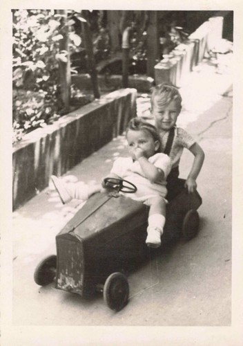 Ancienne photographie 1947 duo - 1947,