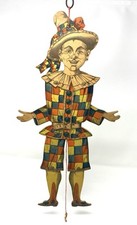 Pellerin Epinal Paillasse Pantin Pull String Puppet