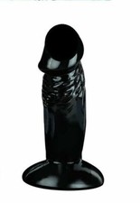 Gode ventouse noir réaliste