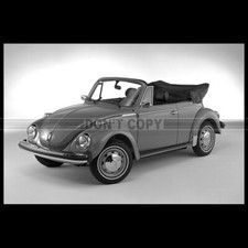 Photo A.002223 VW VOLKSWAGEN BEETLE LADYBUG BEETLE CONVERTIBLE 1973
