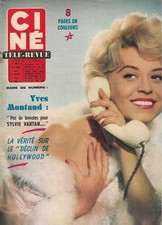 Ciné Télé Revue n° 6 - Giulietta Masina - Yves Montand (Février 1964)