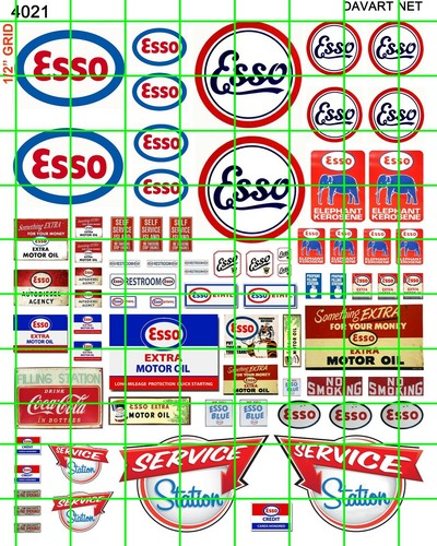 4021 dave s decals - ho, 1:87