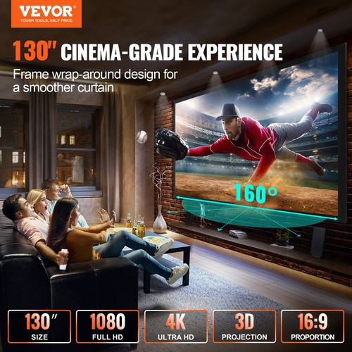 130 fixed frame projector - 130",