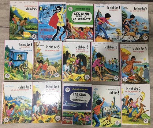 Lot bibliotheque rose - lot,