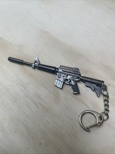 Keychain GIFT toy mini gun M16A4 Keychain Short Clip BattleField4 PUBG