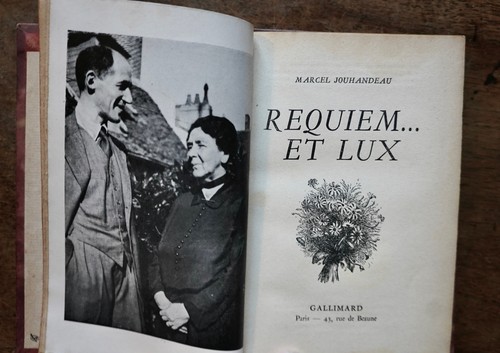Jouhandeau requiem envoi - jouhandeau,