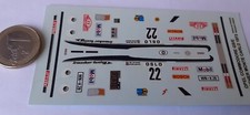 decalcomanie decals   déco opel commodore gs/e monte carlo 1973  1/43