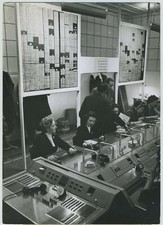 The New Telephone Exchange of the Ministry of Foreign Affairs. 1955.